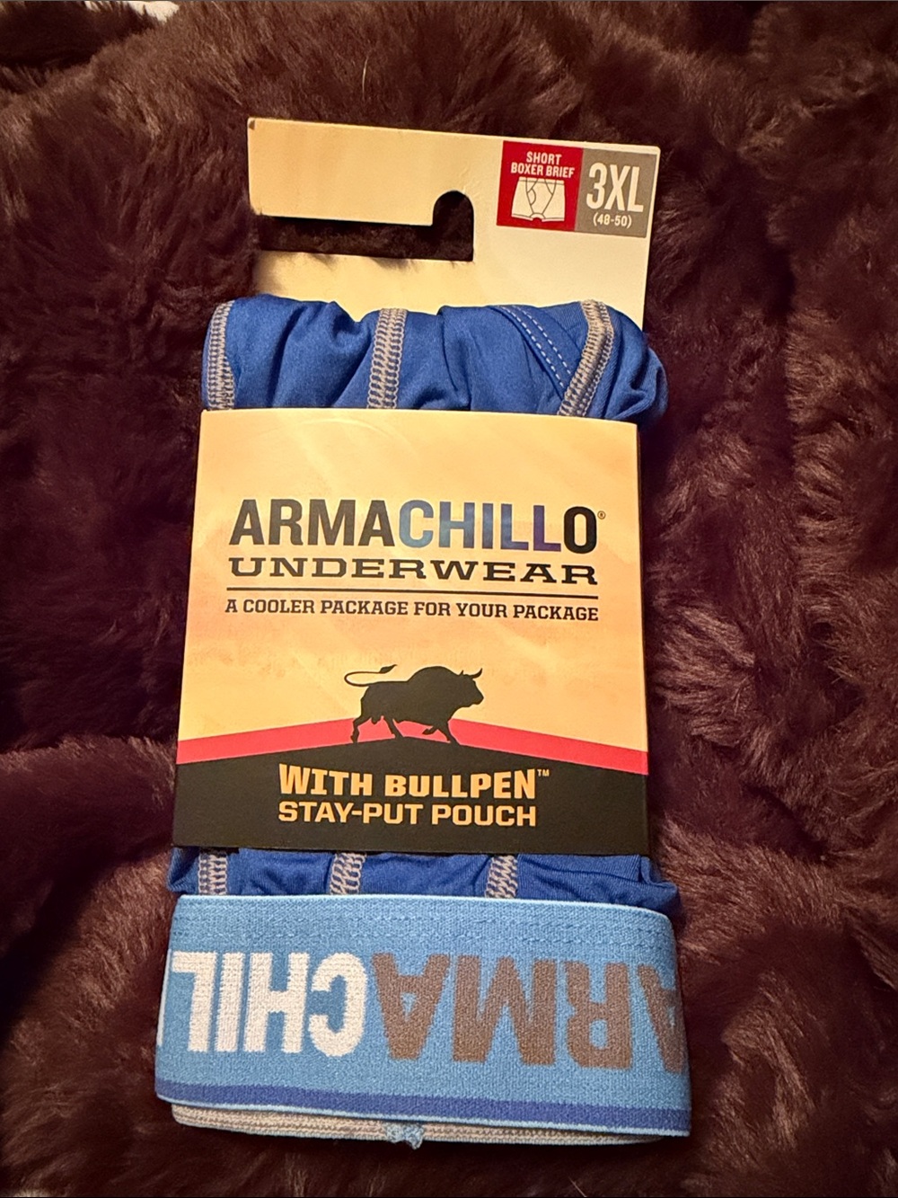 Duluth Trading Armachillo chillpen Boxer shorts jade cooling blue Briefs - 3X